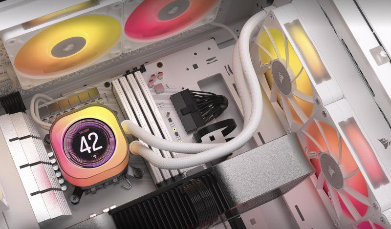 Titan 360 RX LCD RGB - Blanc